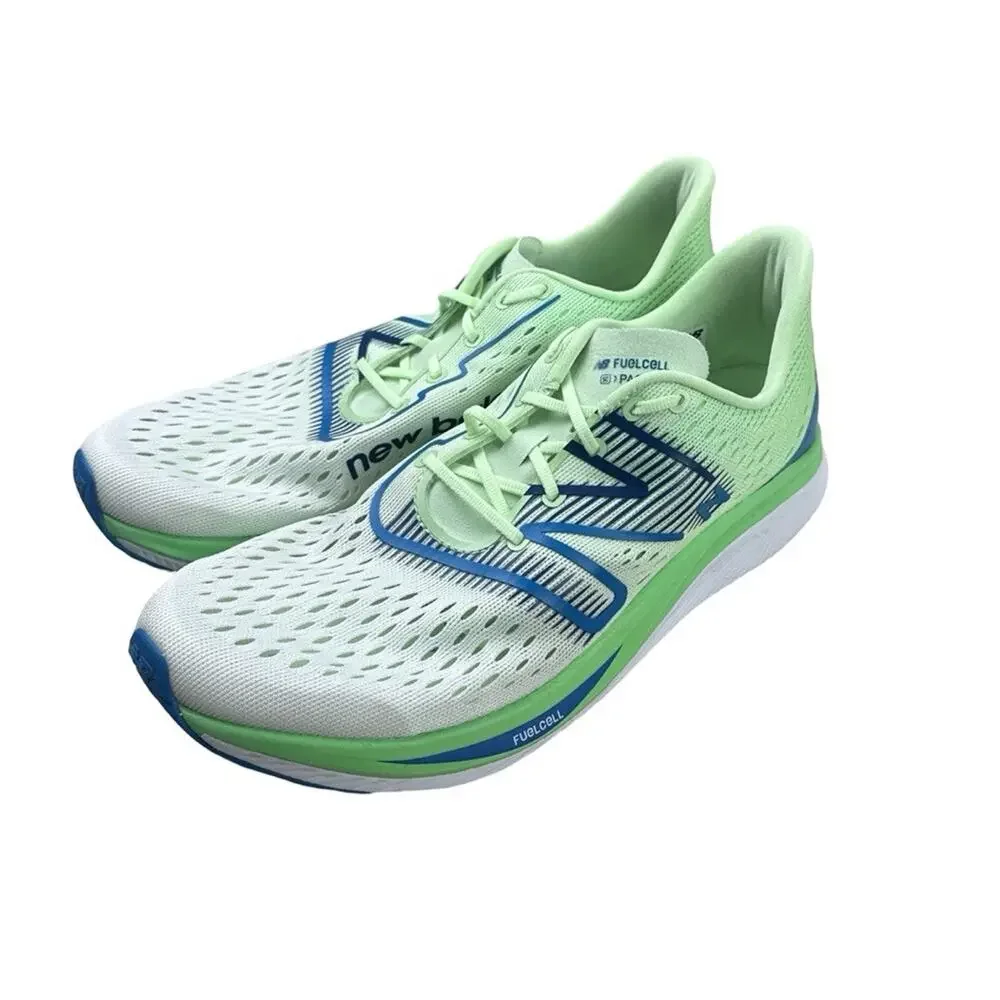 New Balance FuelCell SuperComp Pacer Mens Size 10 Green Running Shoes Sneakers
